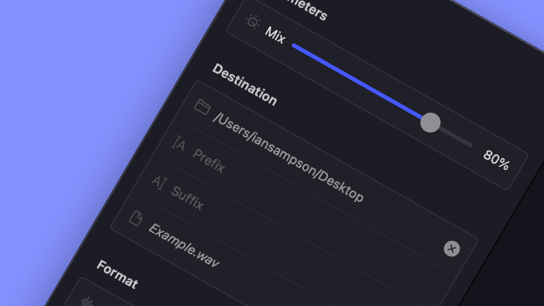 Hush app running on a MacBook Pro